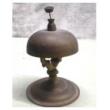 Brass 5" tall antique bell-works!