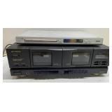 Phillips DVD player & Optimus cassette receiver