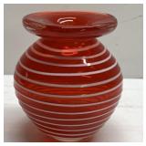 Mid Century Modern Glass Vase
