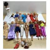 Barbies and more dolls