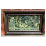 Vintage Artwork- 22"x13" Framed
