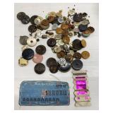 Antique buttons & more
