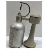 Vintage Fire Alarm Device with Horn