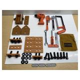 Vintage Black & Decker plastic toy tool set