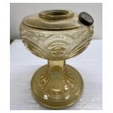 Antique oil lamp base