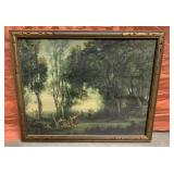 15.5"x19.5" Framed painting