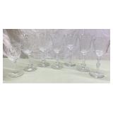 Antique stemware
