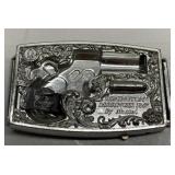 RARE Mattel Remington cap gun belt buckle-no gun