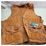KMart 100% cotton Duck Hunting vest & fishing lure