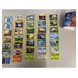Vintage Pokemon cards & book to hold them