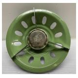 Vintage green enamel burner