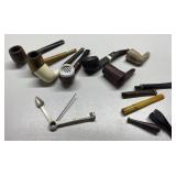 Pipes-Kaywoodie Whitebriar, Corn Cob, Silver Duke