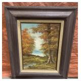 21"x24" Framed Painting