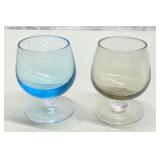 Tiny vintage shot glasses