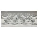 Antique 4" tall goblets