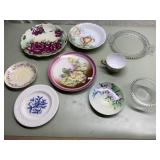 Antique hand painted & more pieces