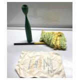 Antique items incl Kodak Color Thermometer