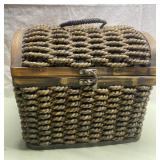 Decorative basket chest