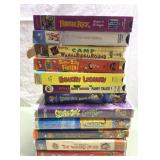 Vintage kids VHS tapes