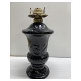 Antique oil lamp base