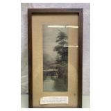 Antique Nutteng type piece 7" x 13"