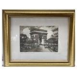 SIGNED Forte Original Paris print-15.5x12.5in