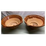 Drip glaze pottery planters