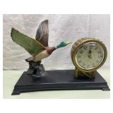 Mid century mod duck desk clock Precise Clock Co