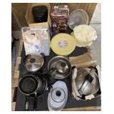 HUGE LOT! Karaoke machine, pressure cooker, pots,