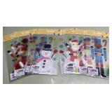 SEALED Christmas Gel Clings