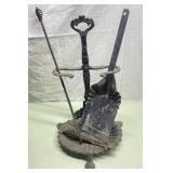 Metal Fireplace Tool Set