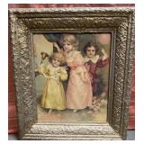 German Framed Print - 21"x24"
