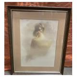 Framed Photo Print of Woman-