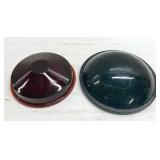1944 Glass Shade Sample & Holophane England