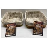 Classic Longaberger Baskets w/ Liners & Booklets