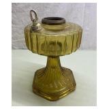 Antique oil lamp base 9" tall