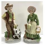 Vintage figurines-12" tall