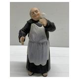 Antique monk figurine-6" tall
