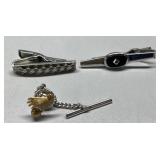 Vintage tie clips & tack Vintage tie clips & tack