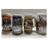Vintage Anheuser Busch Clydesdales steins Vintage Anheuser Busch Clydesdales steins