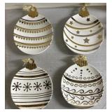 Make the Season Bright ornament plates 8' across Make the Season Bright ornament plates 8' across