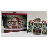 Trim A Home Holiday Town Christmas Village house Trim A Home Holiday Town Christmas Village house
