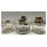 Antique oil lamp bases Antique oil lamp bases