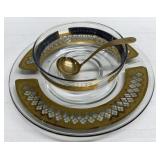 Antique Culver Limited Mayonnaise Bowl Set Antique Culver Limited Mayonnaise Bowl Set