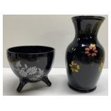 Black amethyst glass pieces Black amethyst glass pieces