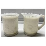 Antique seashell sugar & creamer set Antique seashell sugar & creamer set