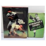 Vintage books on baseball Vintage books on baseball