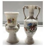 RARE antique 5' & 6' tall Occupied Japan vases RARE antique 5' & 6' tall Occupied Japan vases