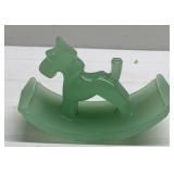 RARE antique Jadeite ink blotter ( ISS ) RARE antique Jadeite ink blotter ( ISS )