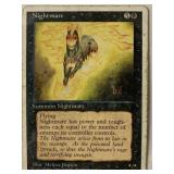 Magic the Gathering Card- Nightmare Magic the Gathering Card- Nightmare